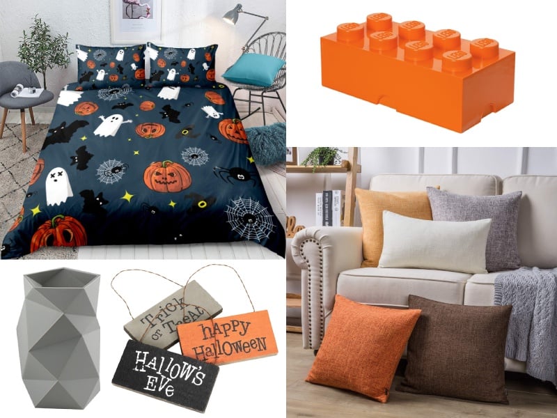 Halloween Inspired Bedroom Accessories and Decor