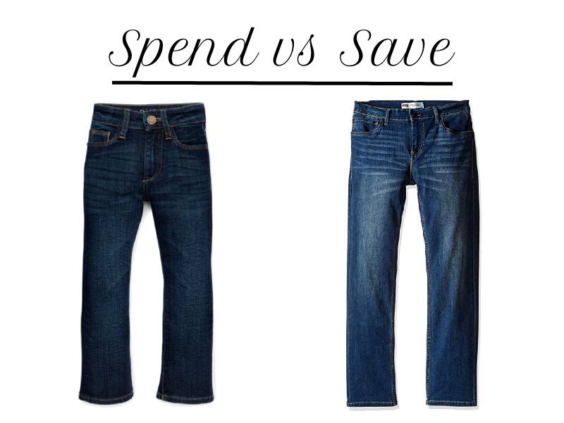 Spend vs Save: Little Boys' Fashion