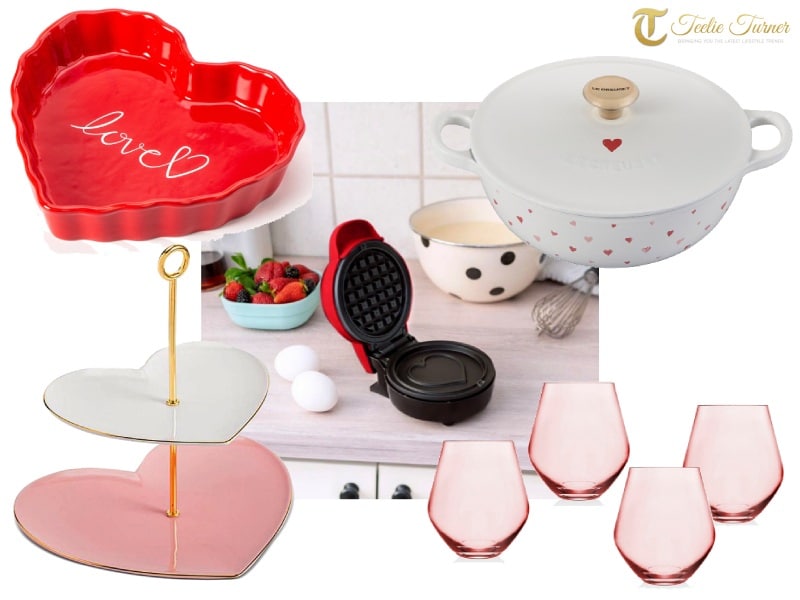 Sweet Valentine's Day Recipes and V-Day Themed Kitchen and Home Accessories