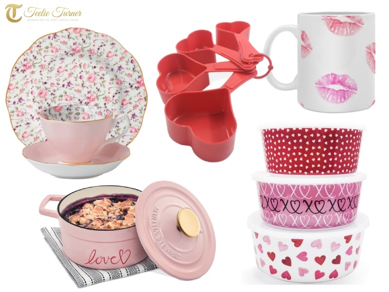 Sweet Valentine's Day Recipes and V-Day Themed Kitchen and Home Accessories