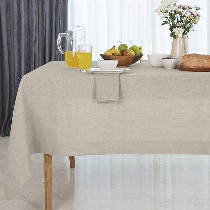 D'Moksha Linen Tablecloth