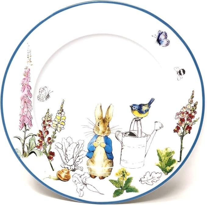 Easter Peter Rabbit Dinner Plates