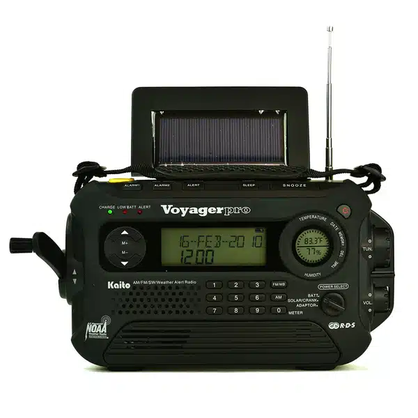 Hand-Crank Emergency Radio