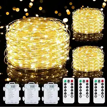 Mlambert Battery-Operated String Lights (Amazon)