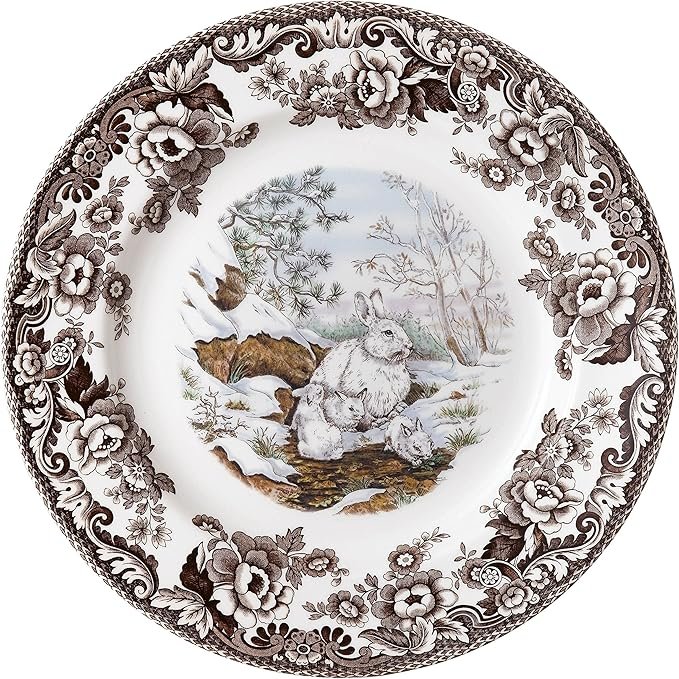 Spode Woodland Bunny Salad Plates