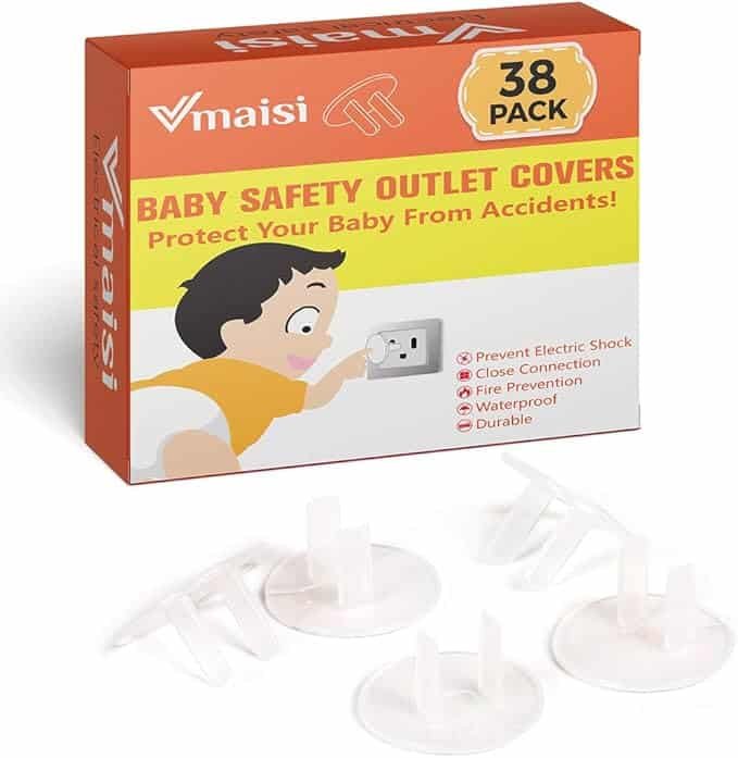 Vmaisi Clear Outlet Protector Pack