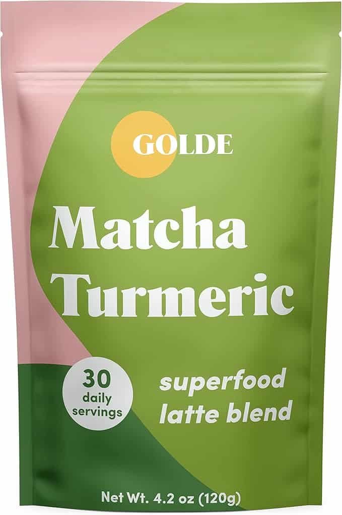 Golde Matcha Turmeric Latte Blend
