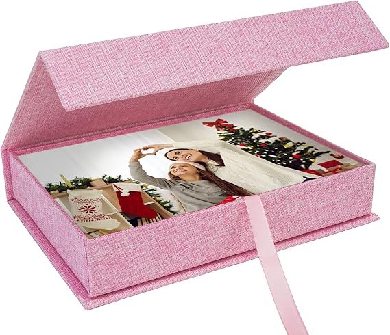 Memory Keepsake Box in Pink