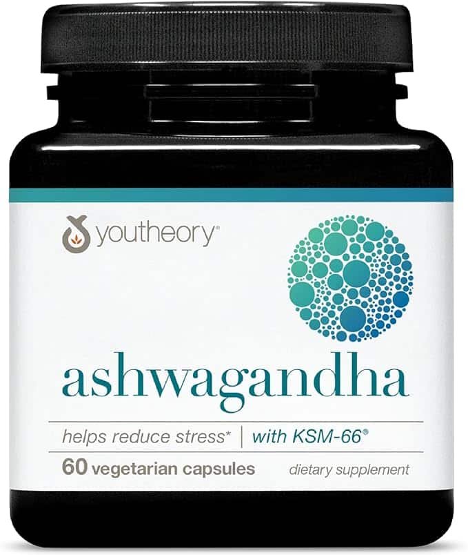 Youtheory Ashwagandha Stress Support Capsules